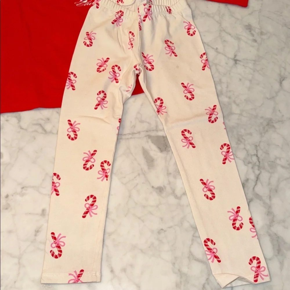 Cat & Jack Festive Red and Cream Bundle Set 4/5T